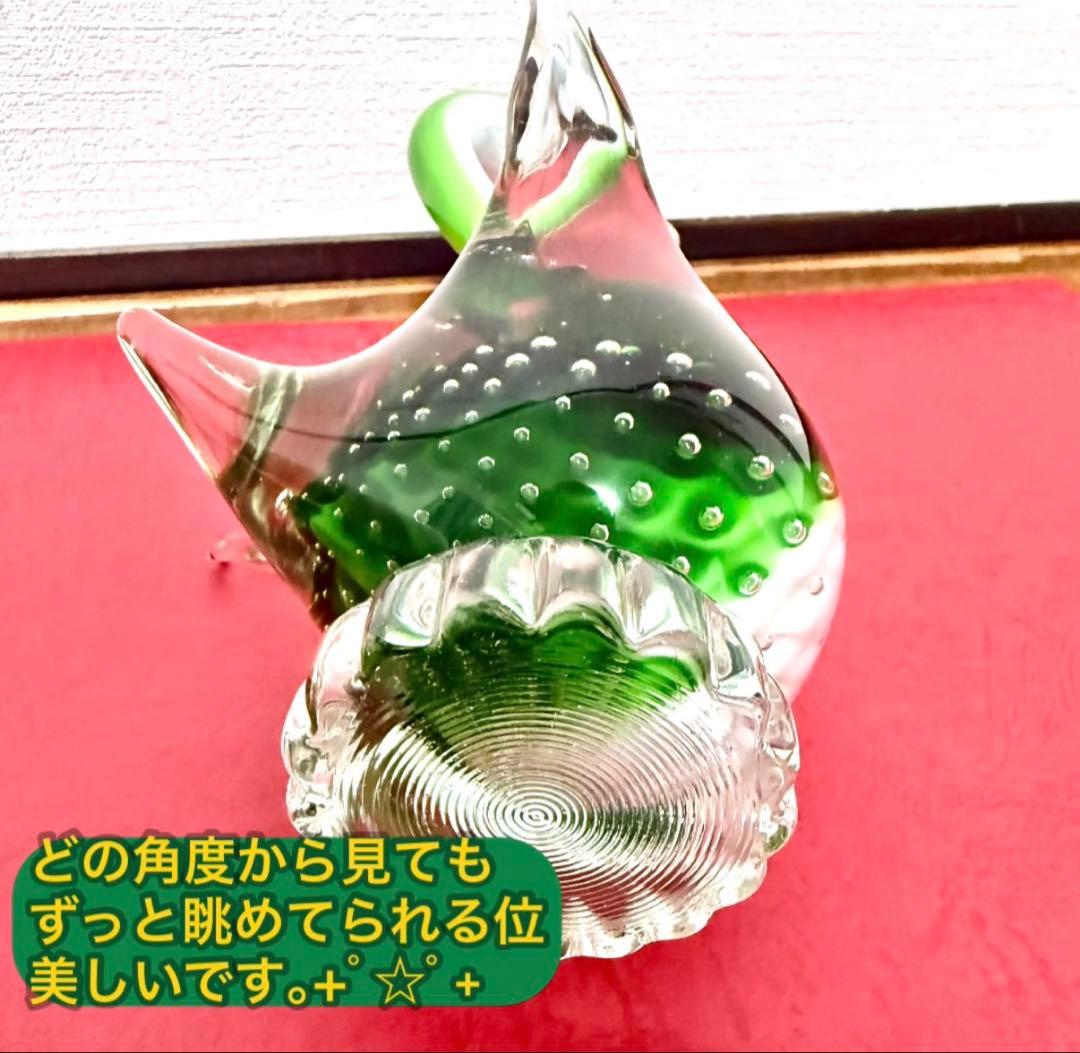 ▪️ムラーノガラス MURANO ヴェネチアンガラス 鳥 置物 白鳥 ガラス