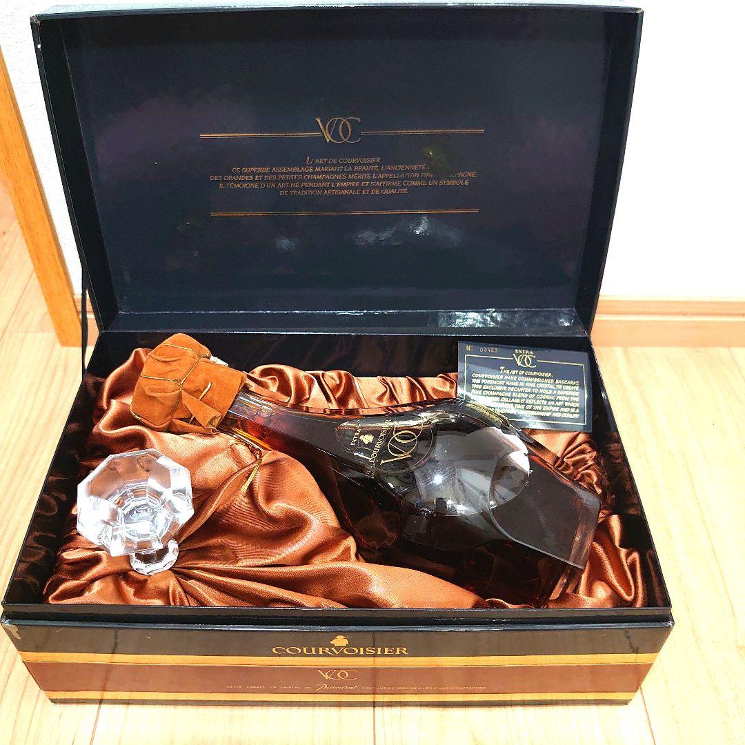 クルボアジェ VOC エクストラ バカラボトル 【未開栓】替え栓・箱付き