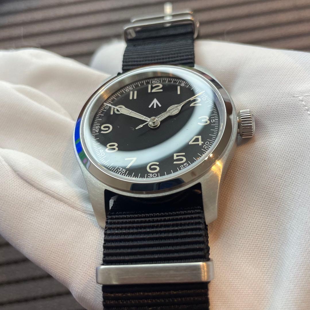 新品 ミリタリーウォッチ イギリス軍 ブロードアロー セイコームーブ