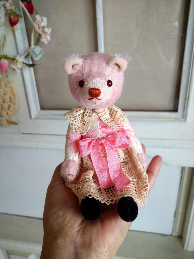 テディベア 作家 hirahira ぬいぐるみ ハンドメイド アンティーク