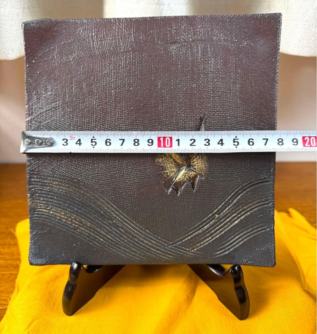 255 加藤釥 雲彩蝶紋皿 未使用品 共箱 - メルカリ