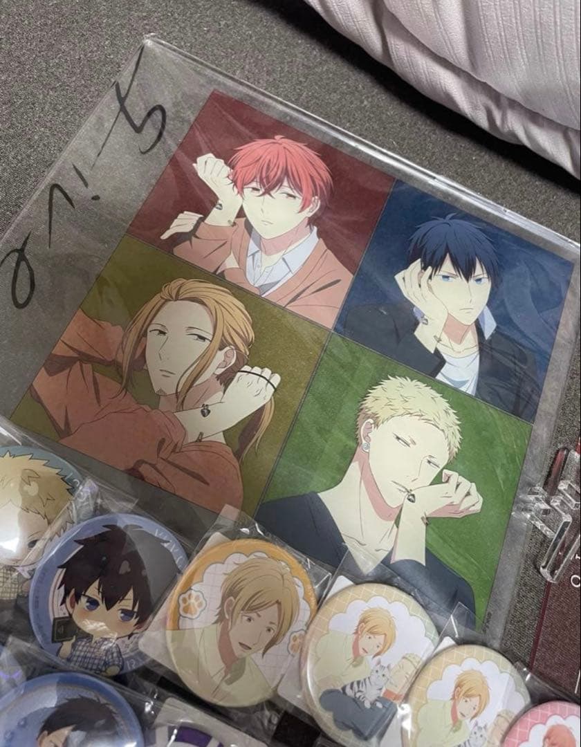 ギヴン アクスタ 缶バッジ まとめ売り スイパラ