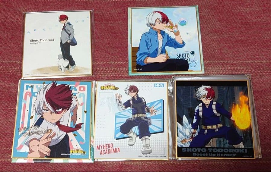 僕のヒーローアカデミア　轟焦凍　色紙　まとめ売り
