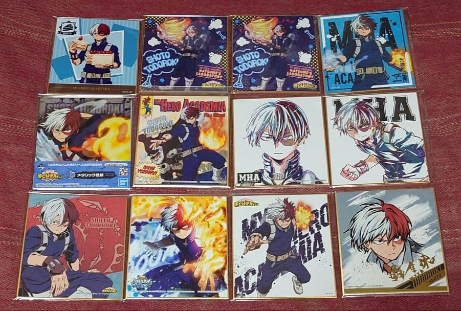僕のヒーローアカデミア　轟焦凍　色紙　まとめ売り
