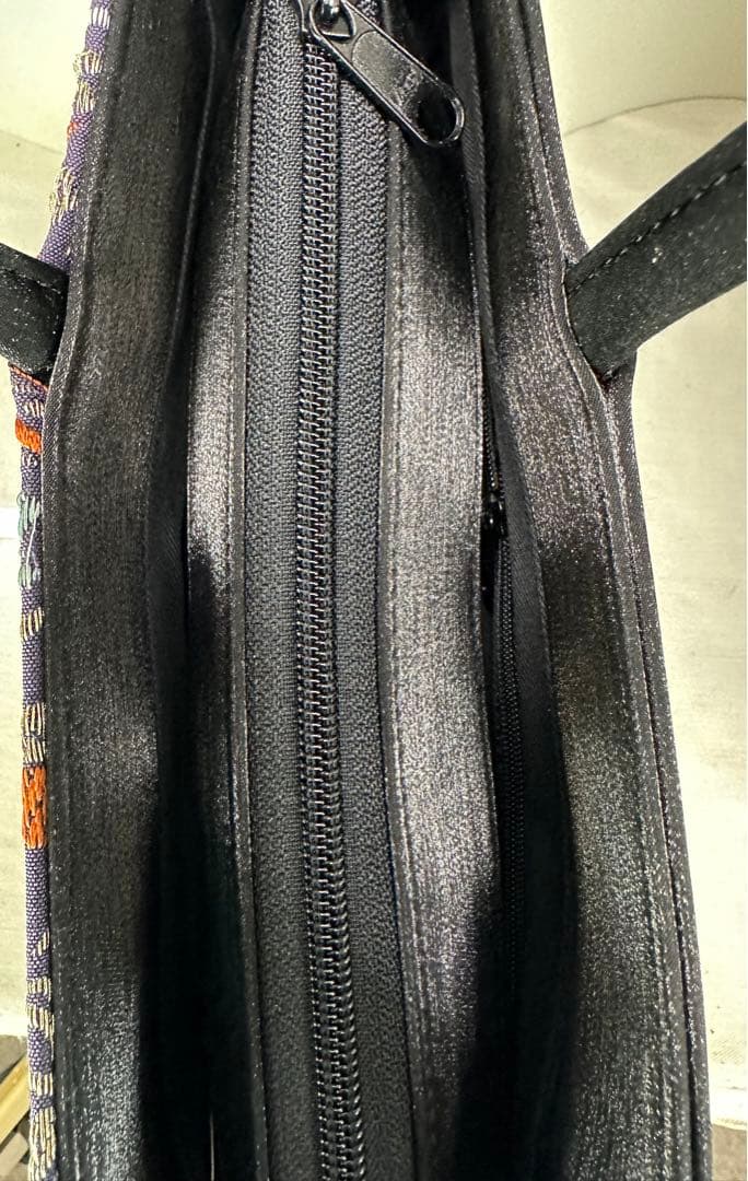 正絹帯地単品バック　A4