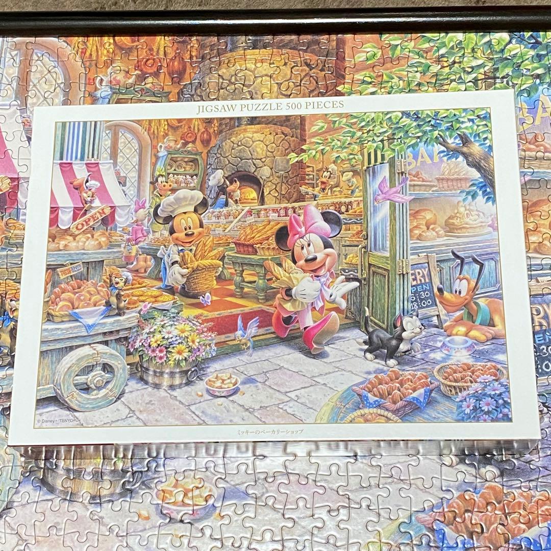 500ピース ミッキーのベーカリーショップ ジグソーパズル【ディズニー