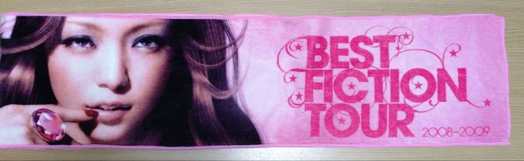 安室奈美恵 BEST FICTION TOUR 2008-2009 公式 タオル