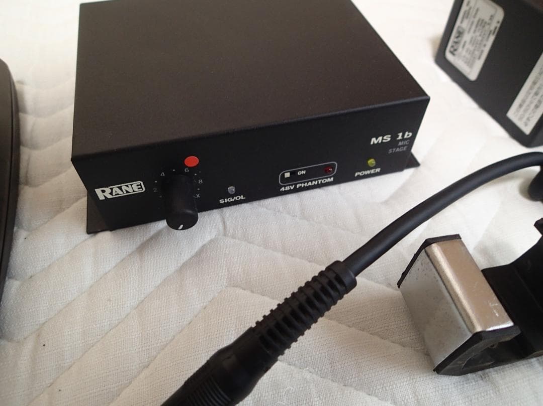 Rane Pro MS-1b マイクロホンアンプ & マイク ＆ ホルダーSET