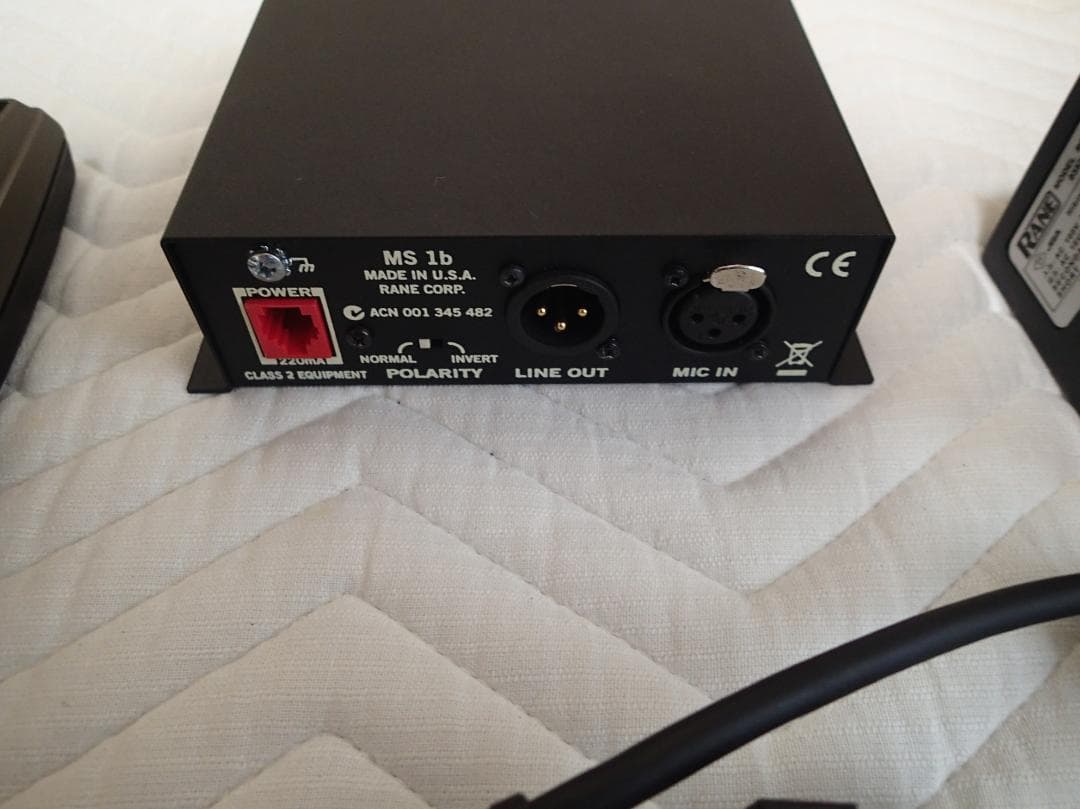 Rane Pro MS-1b マイクロホンアンプ & マイク ＆ ホルダーSET