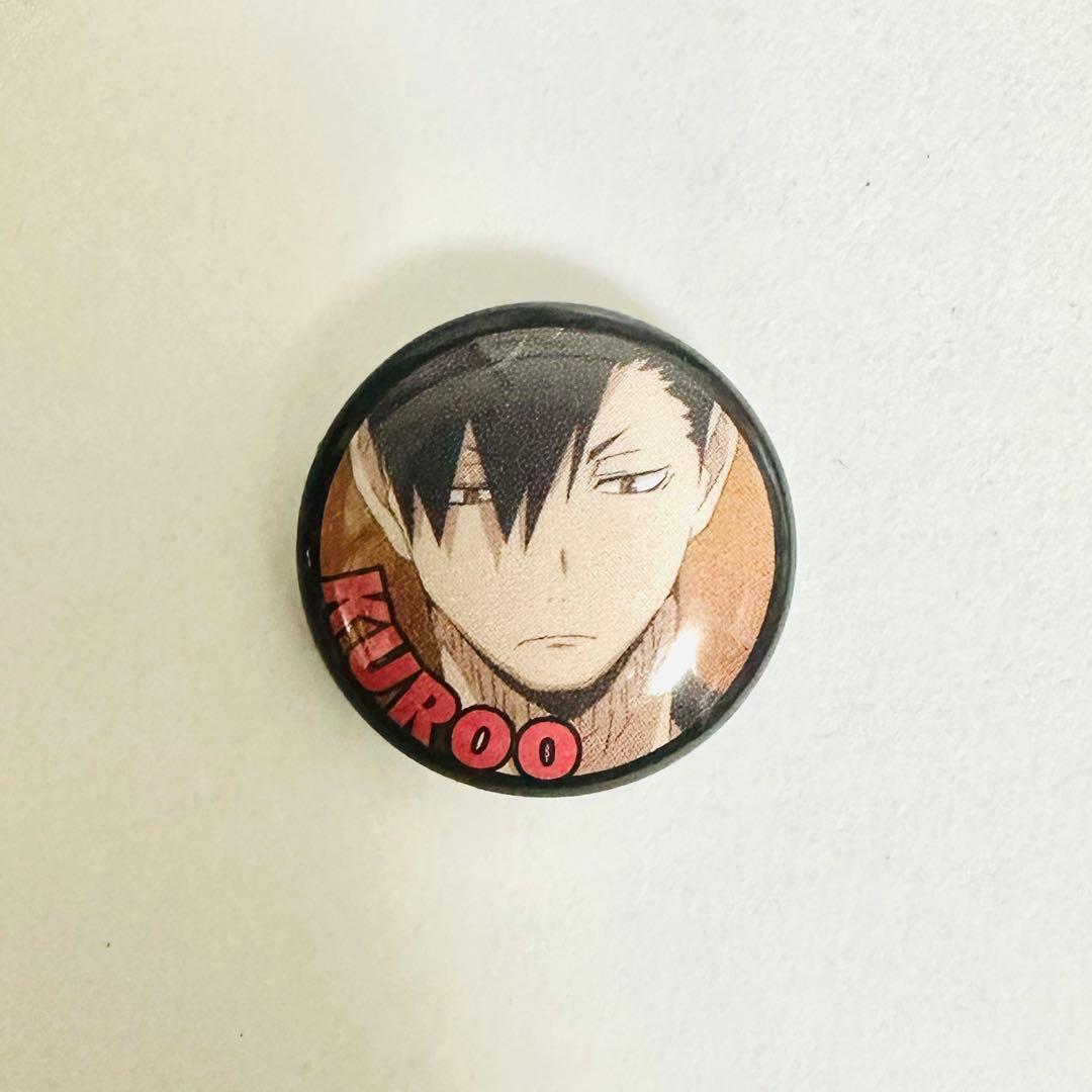 ハイキュー!! 黒尾鉄朗 缶バッジ ミニ缶バッジ - メルカリ