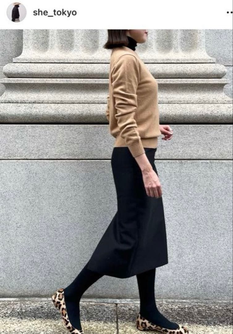 【新品】SHE tokyo タイトスカート　黒　36