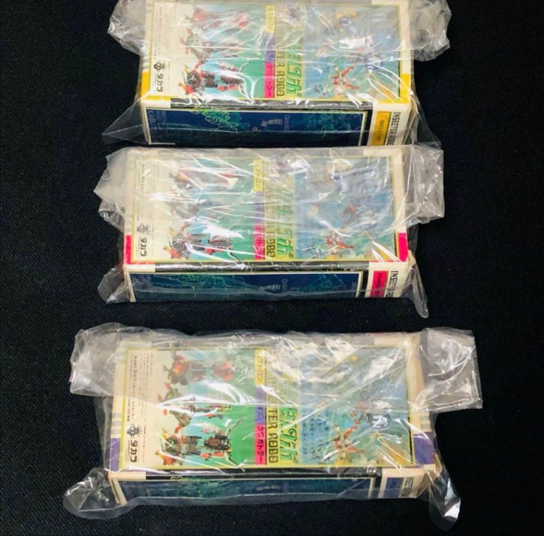 ダイアクロン　昆虫ロボ　３種セット　旧タカラ