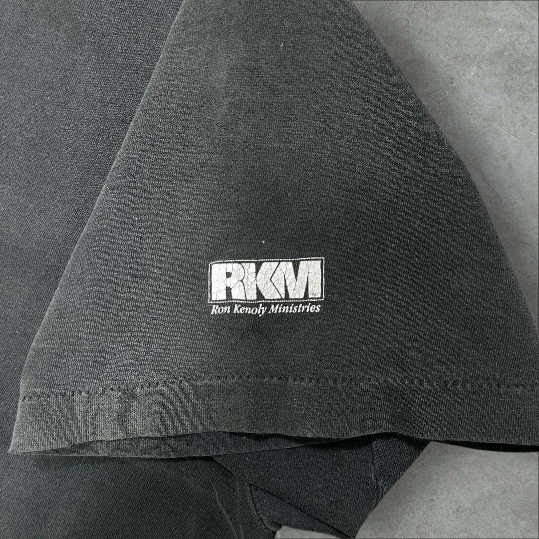 90s アーティストTシャツ RONKENOLY フェード ボロ USA製