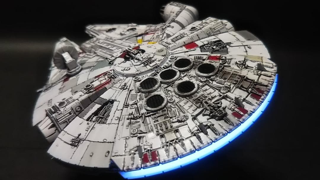 ミレニアムファルコン 電飾改修 完成品 1/350 管A4 帝国の逆襲 - メルカリ