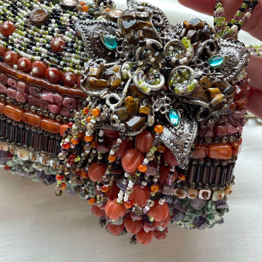 MARYFRANCES メリーフランシス ビーズ　ショルダーバッグ パーティー