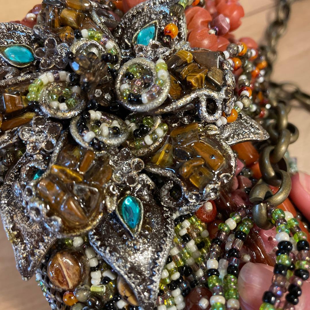 MARYFRANCES メリーフランシス ビーズ　ショルダーバッグ パーティー