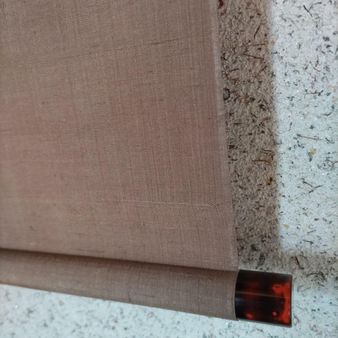 金水　桔梗の図うちわ　掛軸　H80