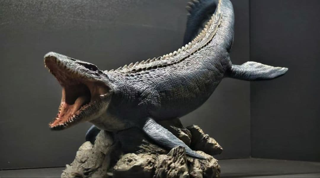 W-DRAGON Mosasaurus モササウルス 1/35 スタチュー