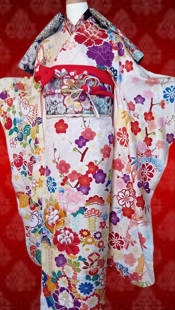 2026成人式まだ間に合います◇ 振袖6点セット ◇フルセットギャル系