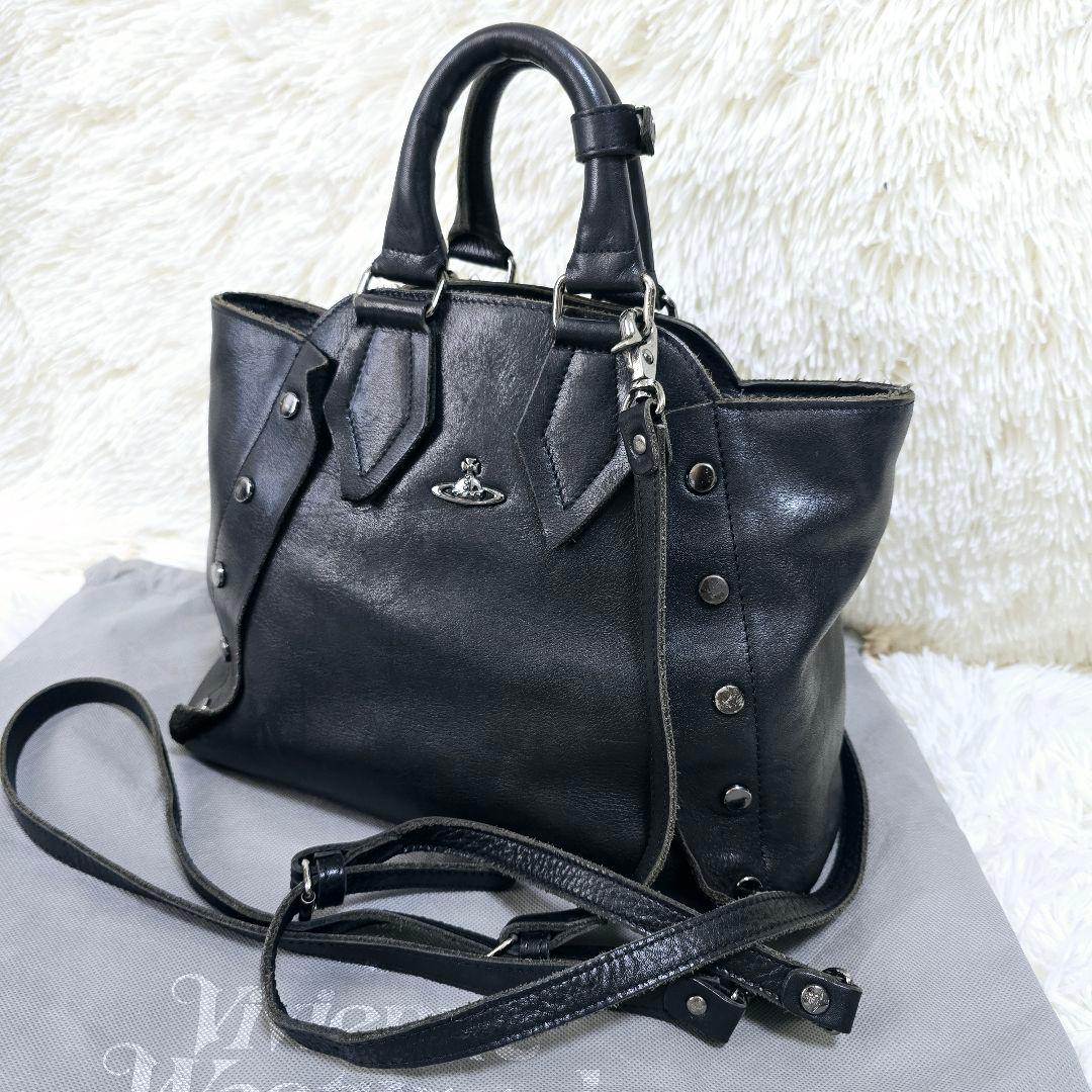 希少✨ヴィヴィアンウエストウッド 3way ヌーロック ブラック リュック