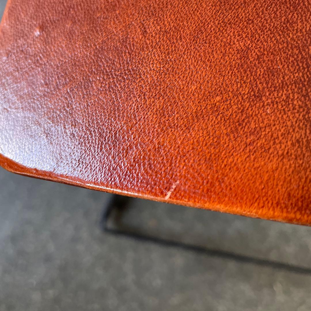 宮武製作所　MASARAスツール　1脚　鉄脚　本革