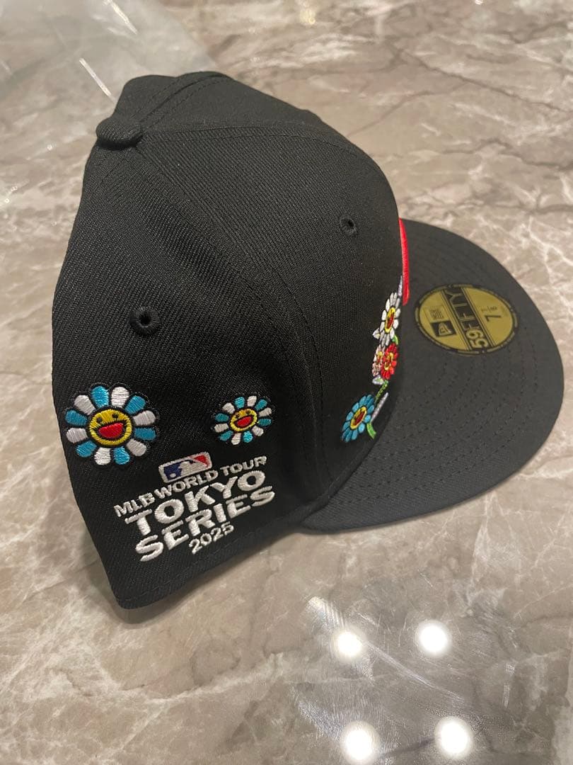 村上隆 MLB東京シリーズ2025 シカゴ カブス キャップ 7 7/8