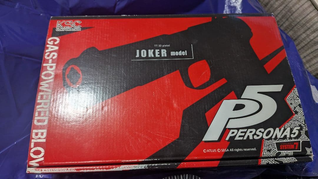 KSC Persona 5 Joker Model ガスガン （未使用）-販売買蔵
