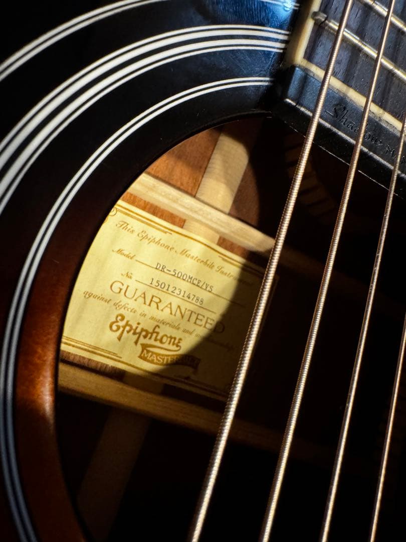 Epiphone DR-500MCE アコースティックギター サンバースト - メルカリ