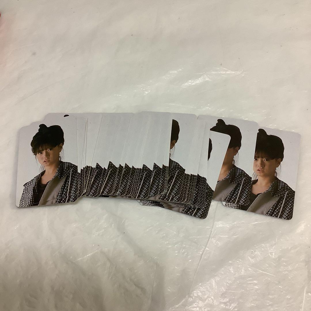 7494⑦中森明菜 トランプ 昭和レトロ　レア