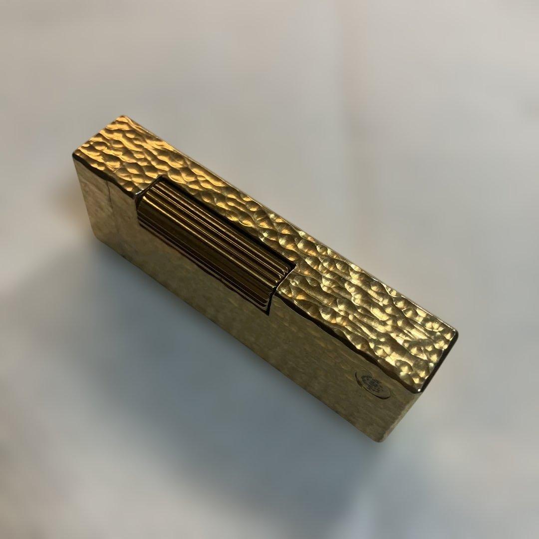 ダンヒルガスライターゴールド