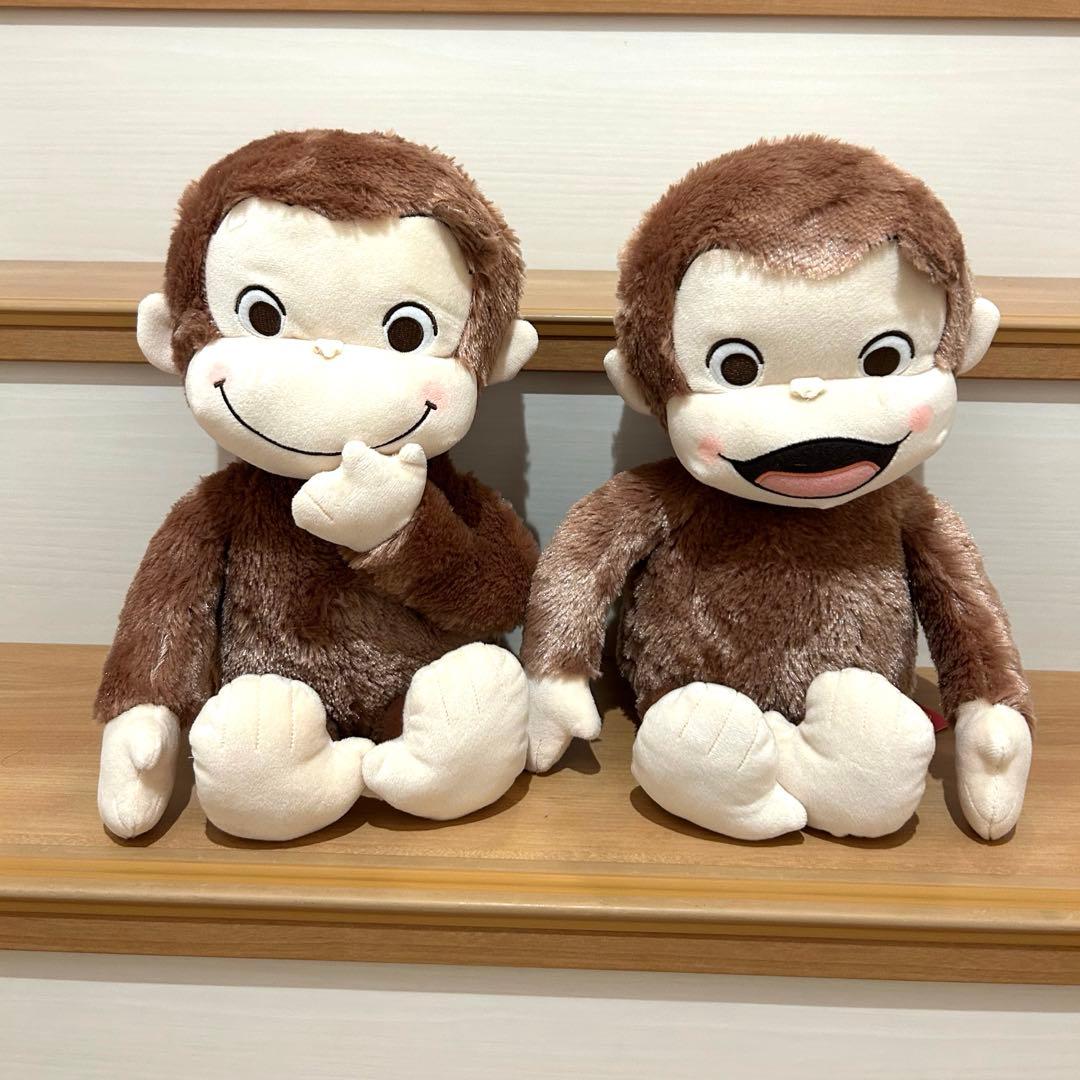 新品】おさるのジョージ 赤いほっぺ LぬいぐるみピュアキラVer. - メルカリ