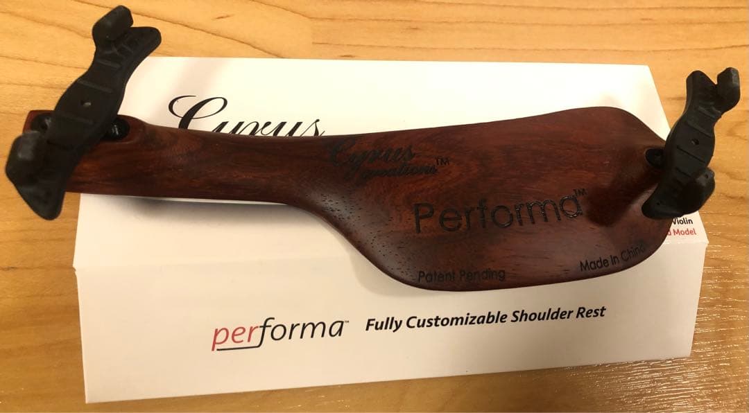ひなまま様専用 Performa 4/4バイオリン用肩当て(箱、付属品あり)