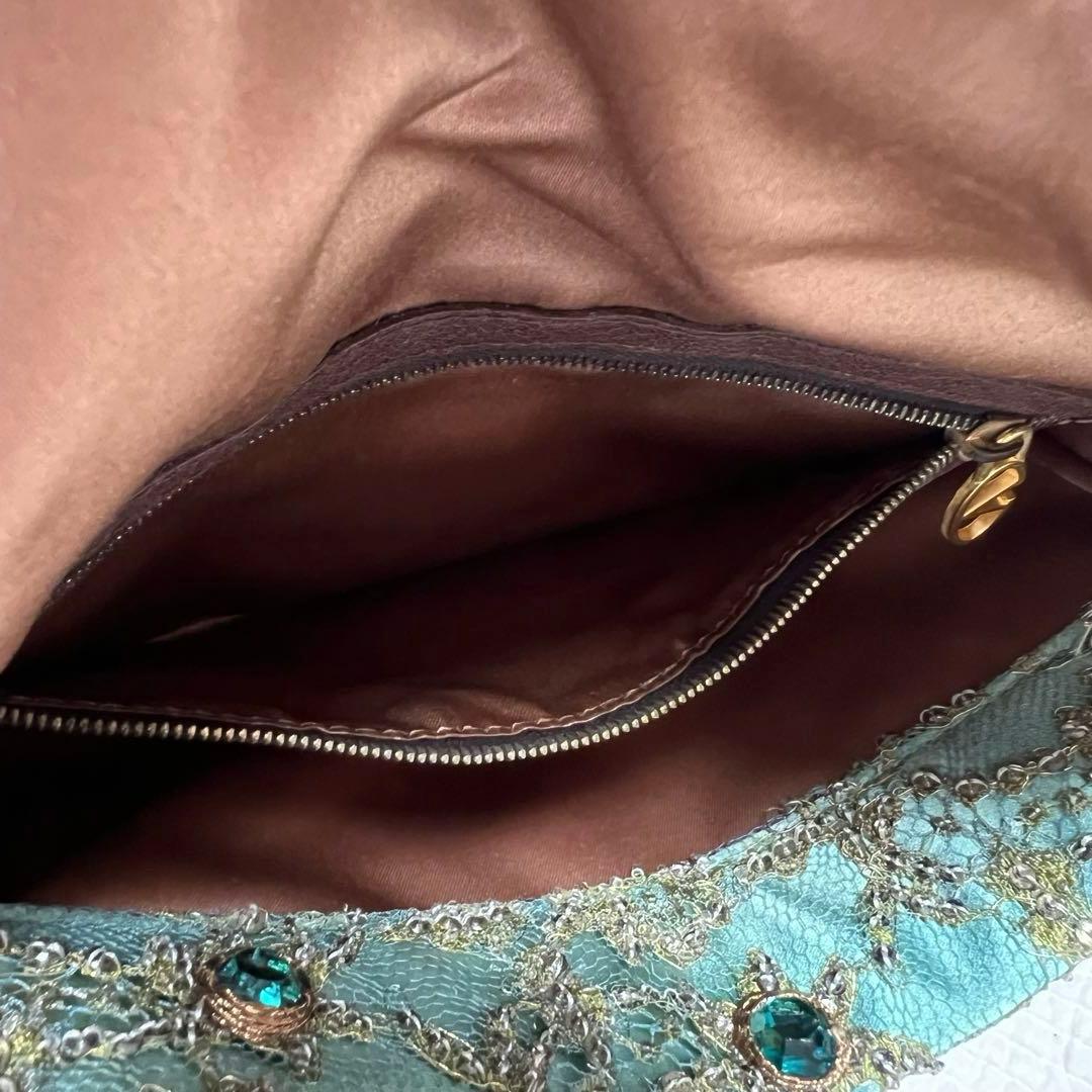 VALENTINO ビジューバッグ　ショルダーバッグ　パーティーバッグ　レース