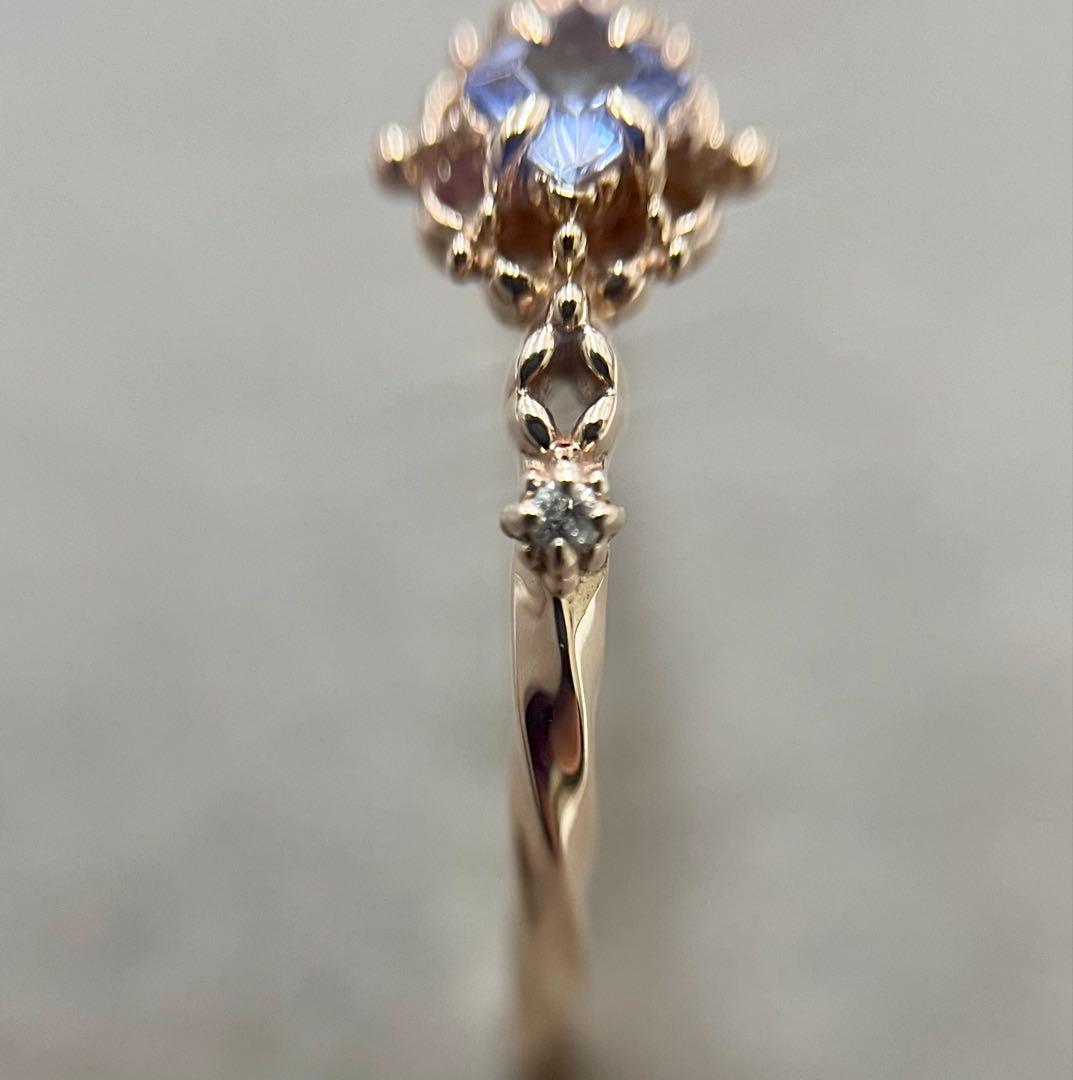 ノジェスK5 タンザナイト ダイヤ リング