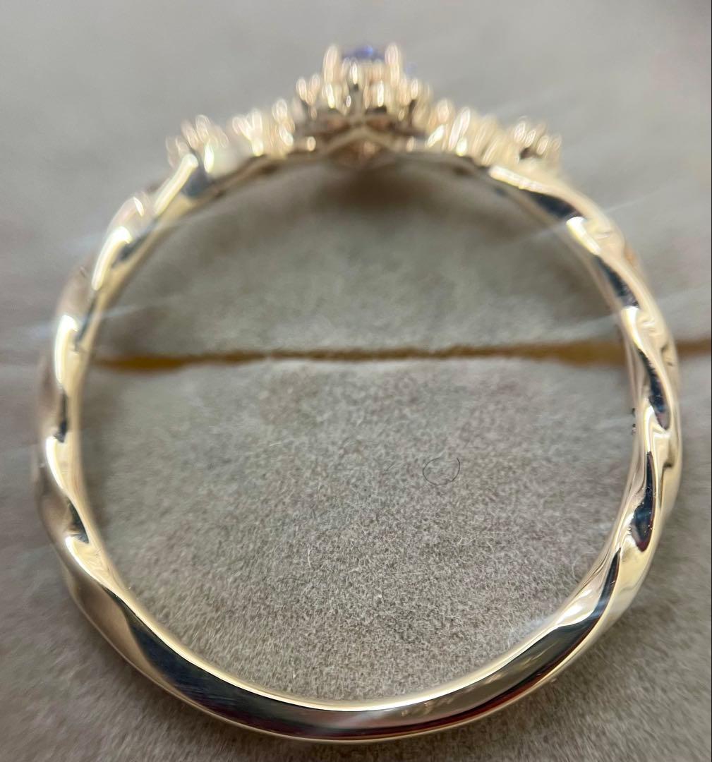 ノジェスK5 タンザナイト ダイヤ リング