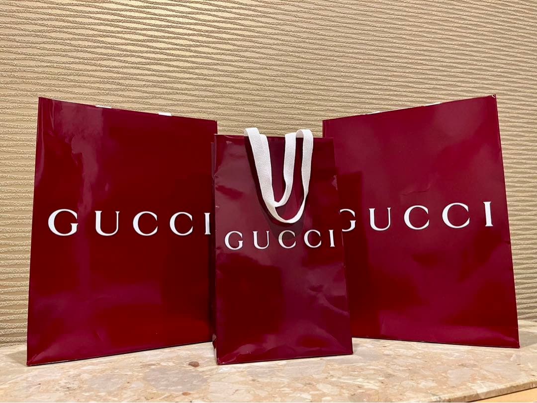 GUCCI /グッチ/ ショッパー /ショップ袋 /ギフト袋/ 紙袋 - メルカリ