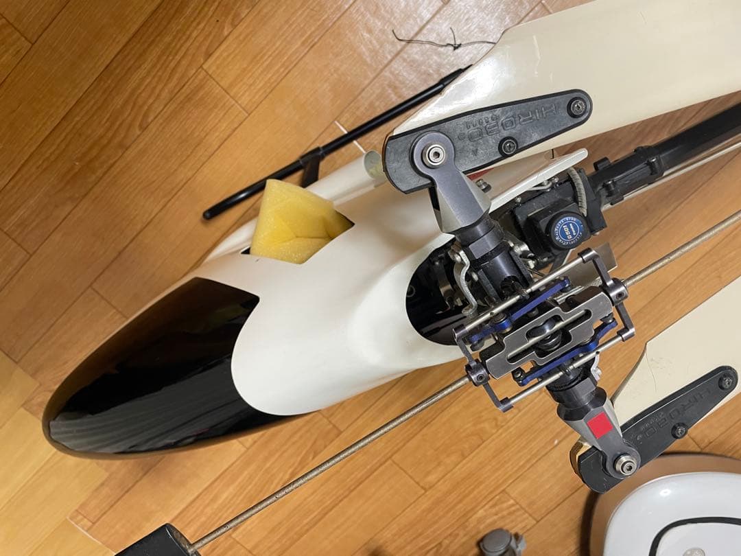 リモートID高い送料とスケールボディ込 BELL206Long ranger