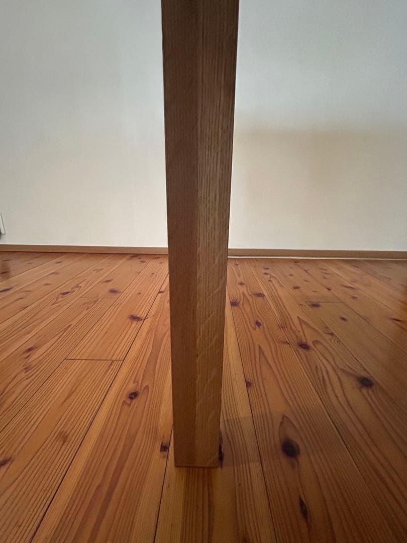 無印良品 MUJI ダイニングテーブル 220 オーク無垢材