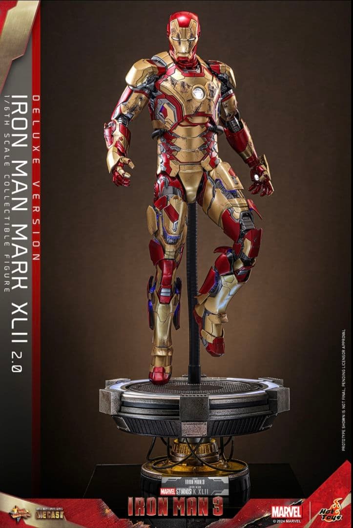 ホットトイズMMS759D66bアイアンマン・マーク42 DX 2.0ボーナス付