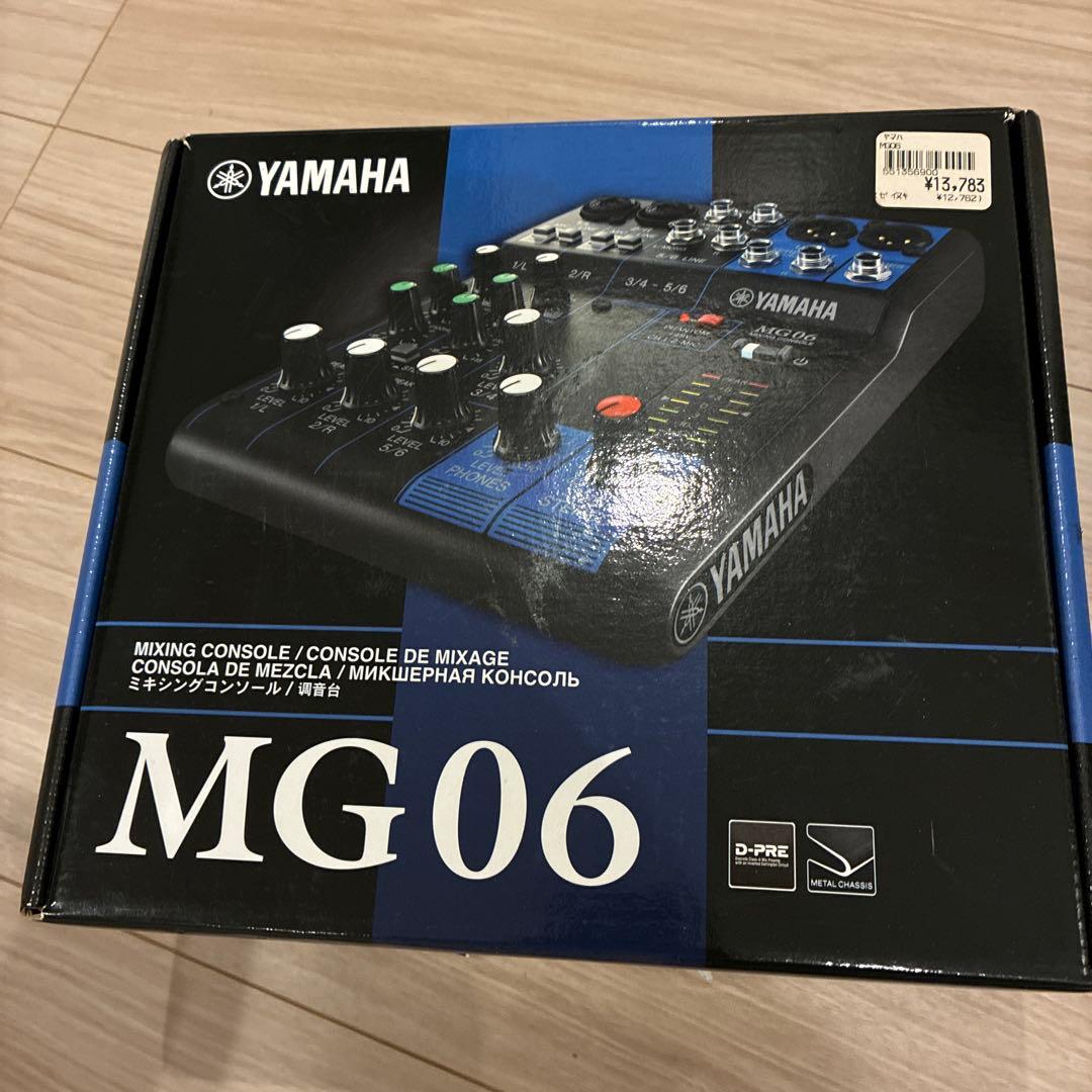 YAMAHA MG06 アナログミキサー