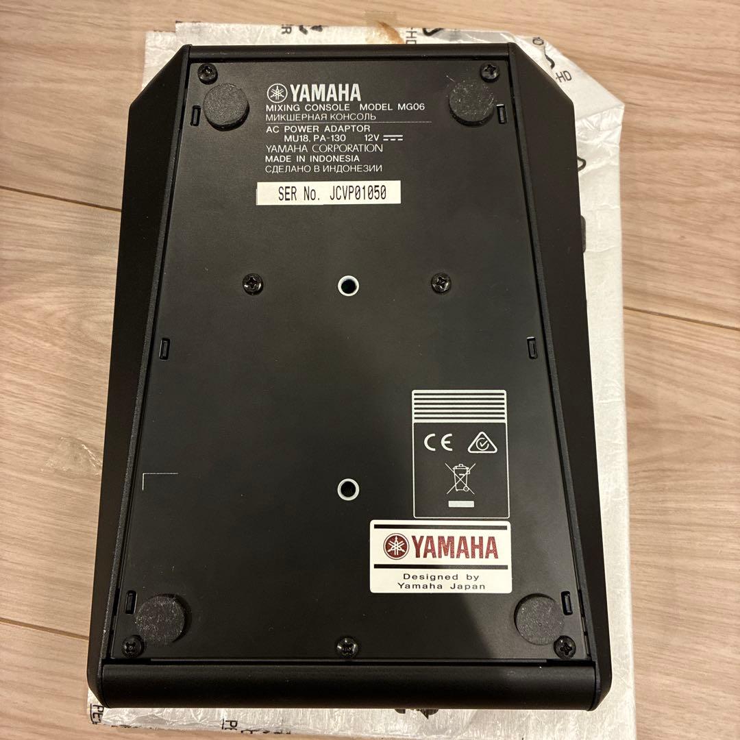YAMAHA MG06 アナログミキサー