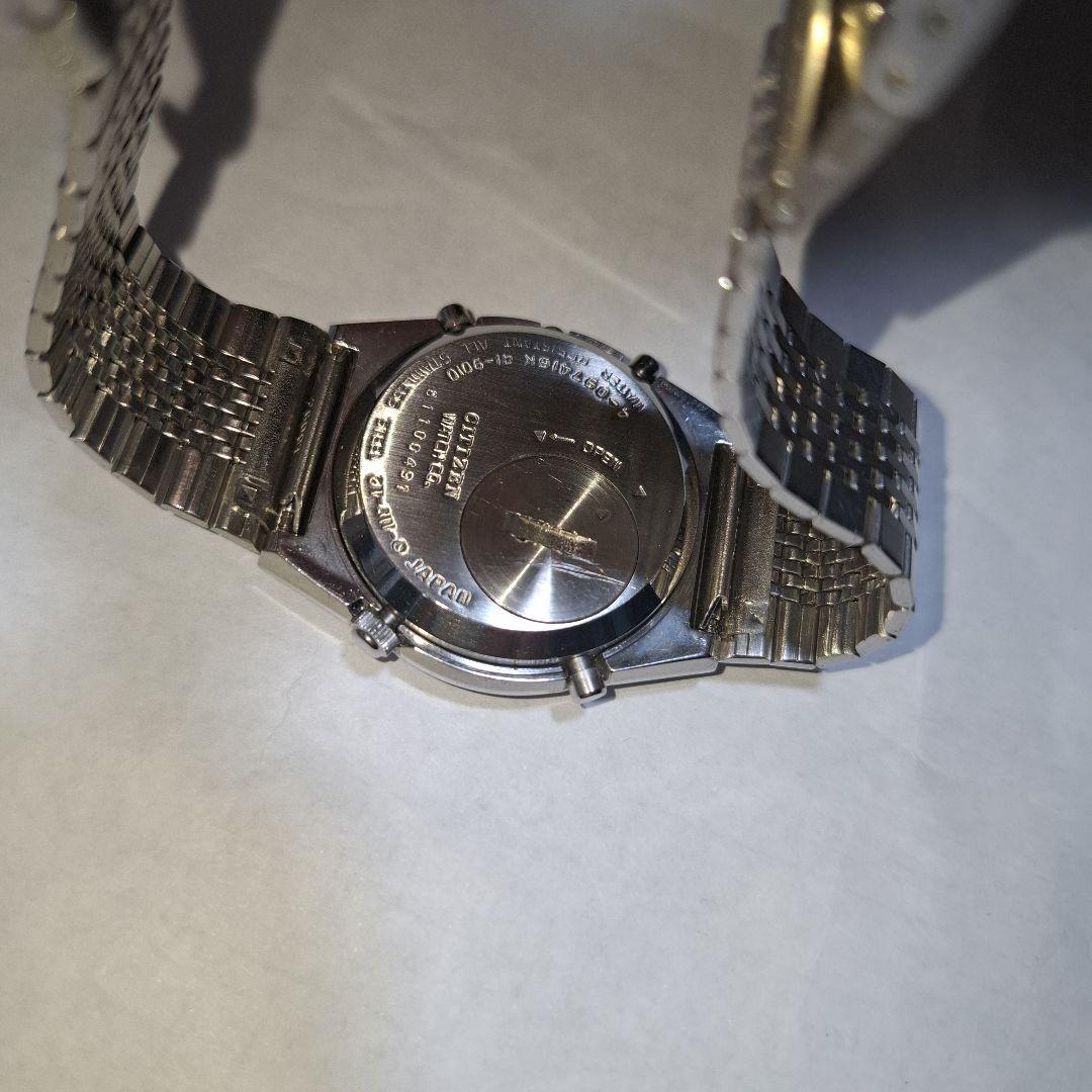 CITIZEN CHRONOGRAPH DUAL TIME 腕時計