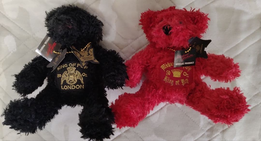 Michael Jackson マイケルジャクソン テディベア ぬいぐるみ 熱心な