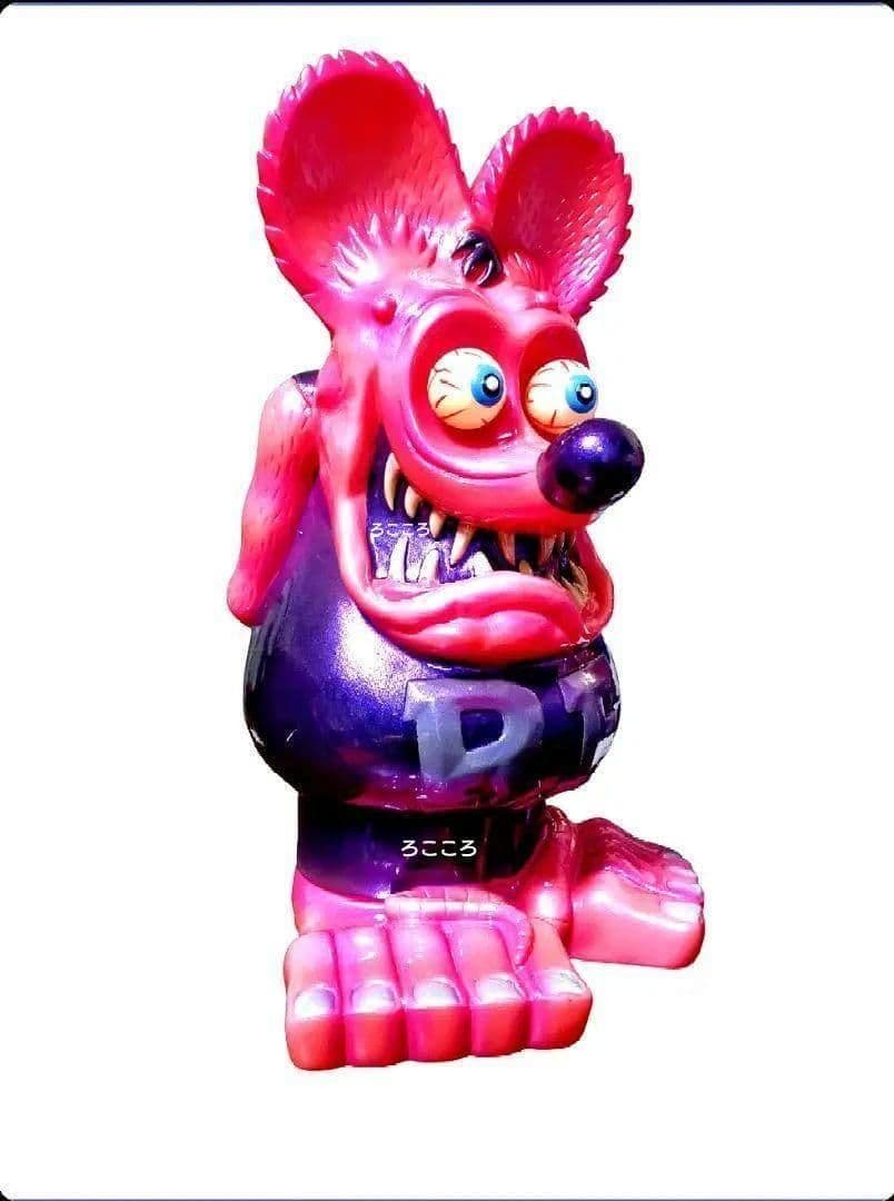 セール ラットフィンク フィギュア 艶メタリックピンク＆メタリックパープル