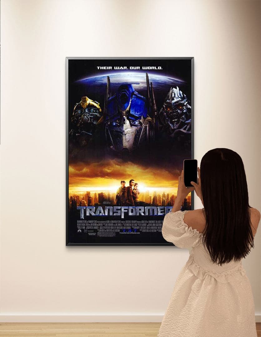枚数限定*映画館用両面印刷ポスターUS版:トランスフォーマー 2007年