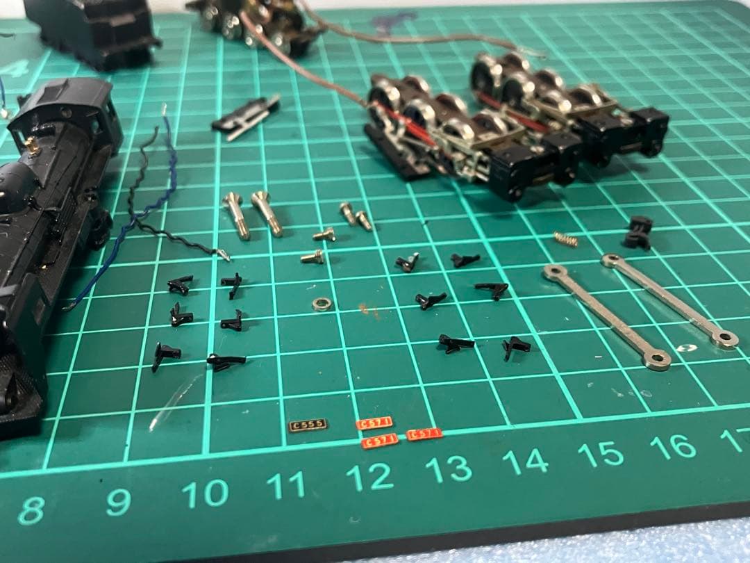 かけれ様　中村精密　C55 • C57 ２両　（整備途上）