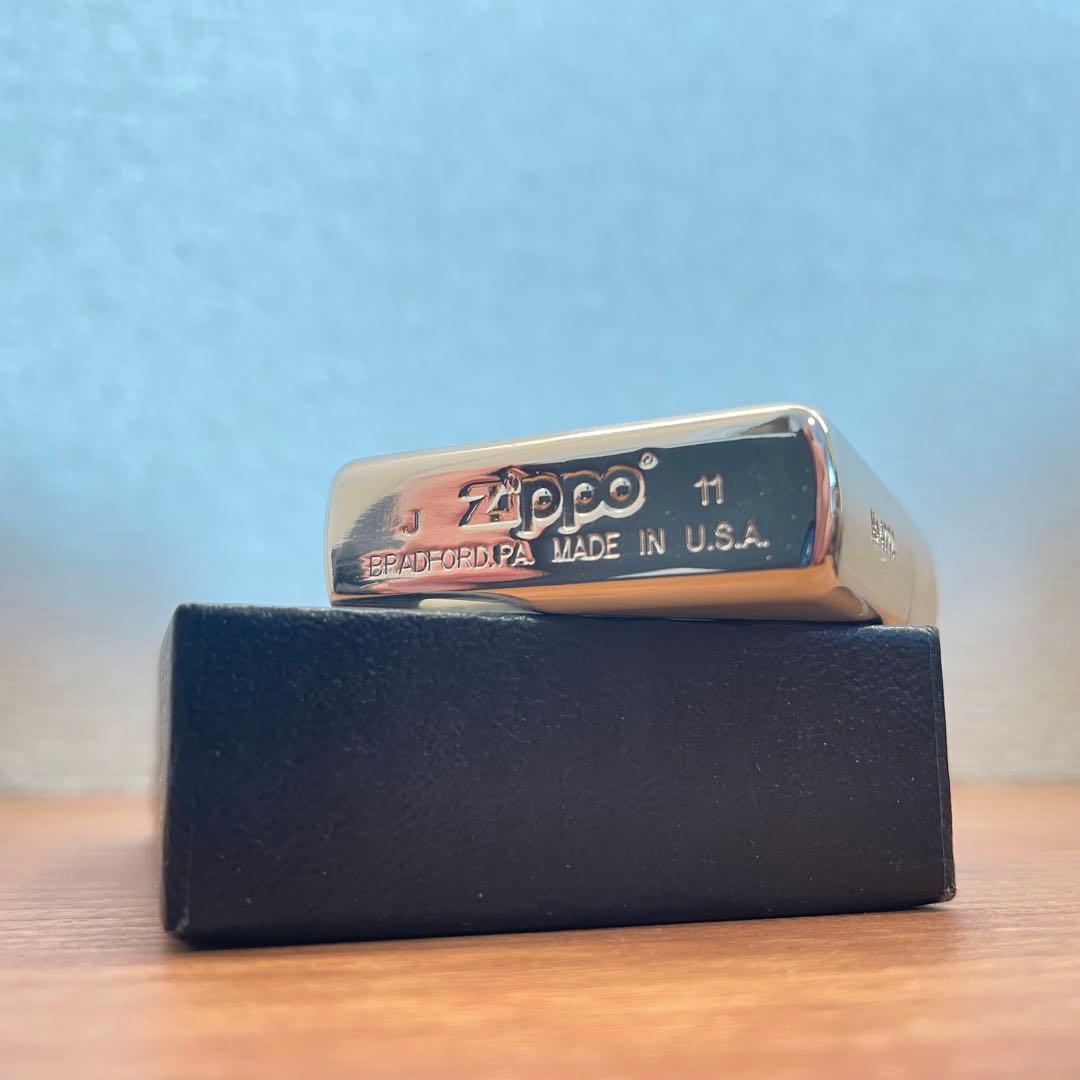 【新品未使用】ZIPPO エヴァンゲリヲン ネルフ ライター 赤銀 ジッポ