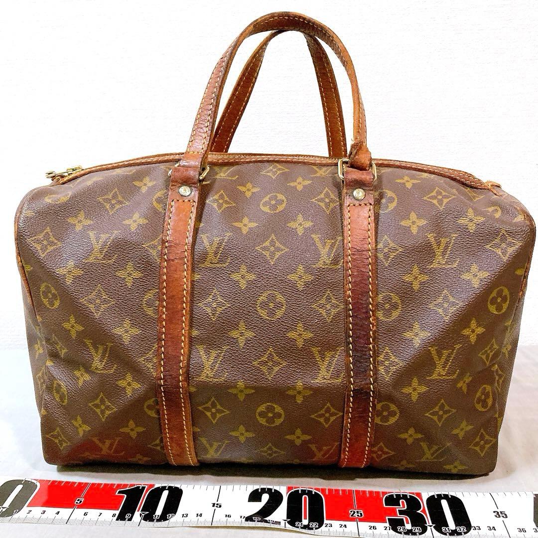 739 ルイヴィトン モノグラム ハンドバッグボストンバッグ サックス