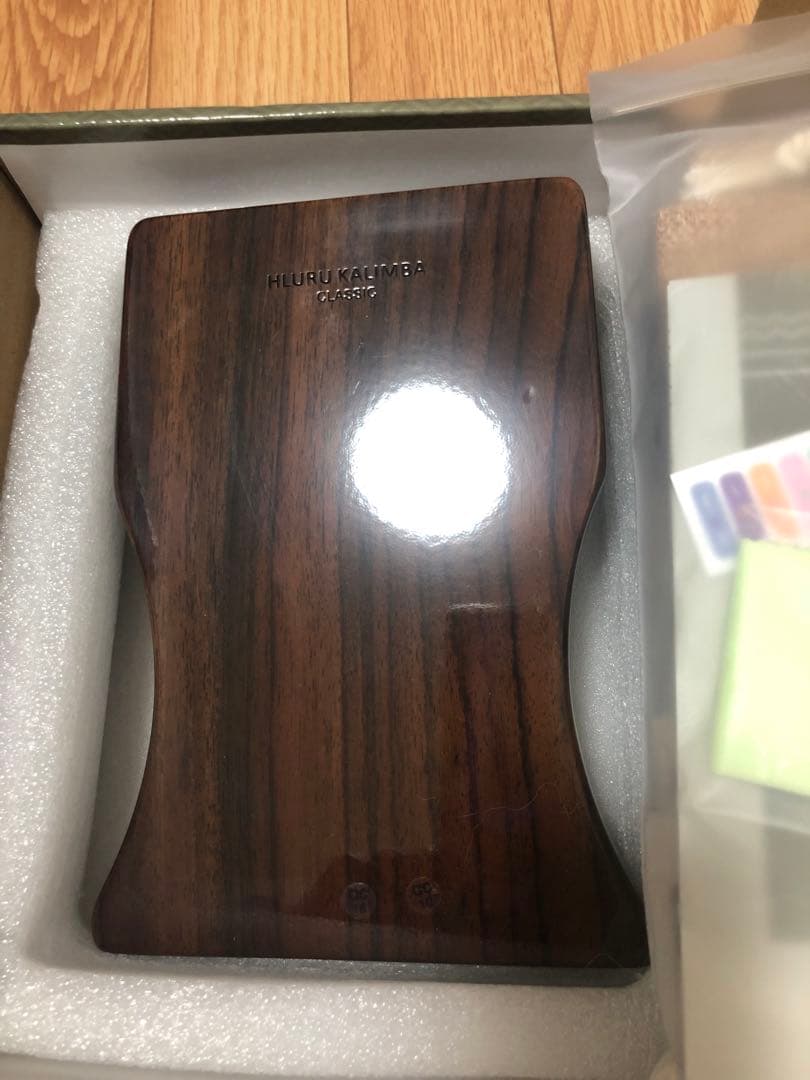 hluru ￼ローズウッド17キーソリッドカリンバ新品