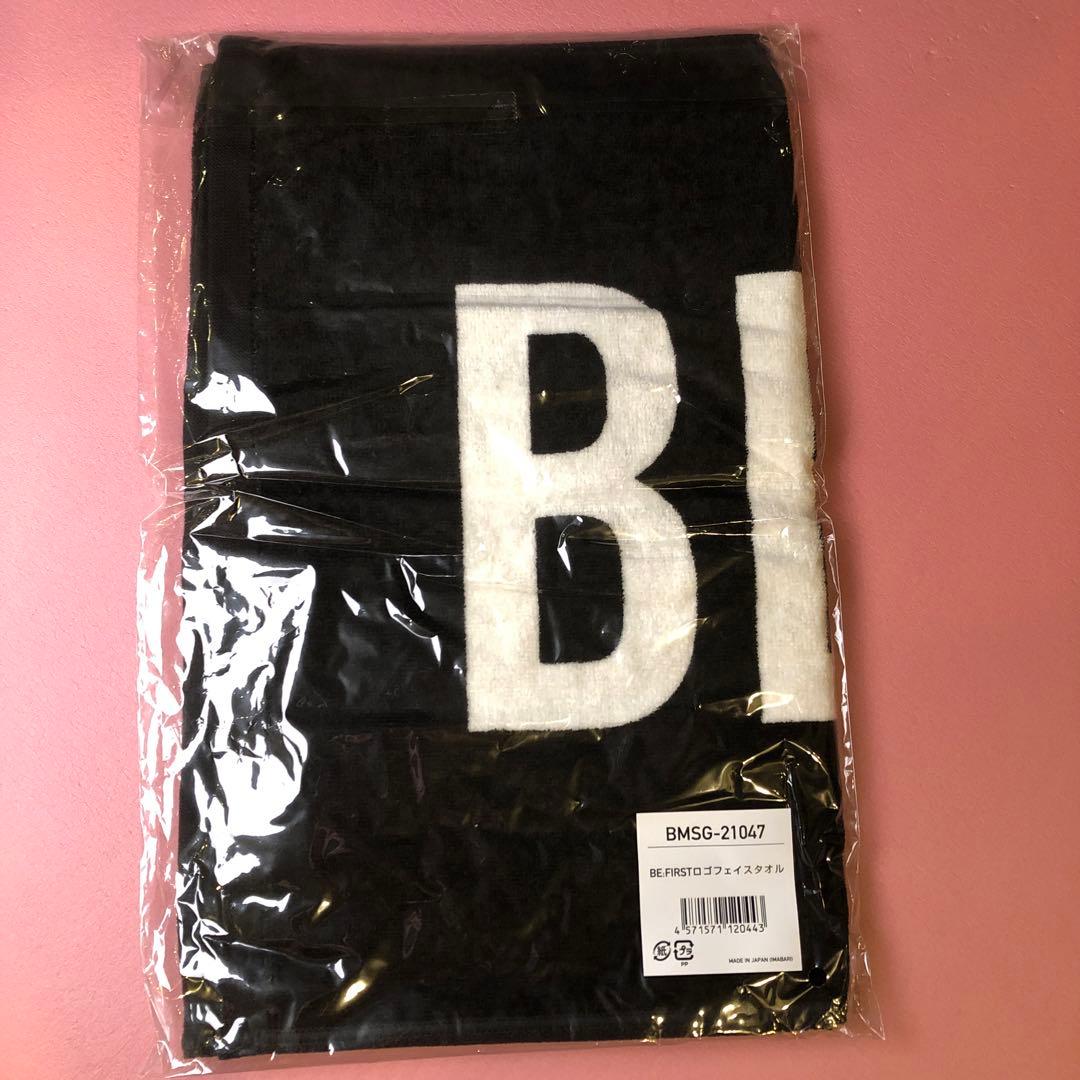 be:first ビーファースト ロゴフェイスタオル befirstタオ